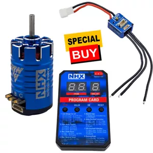 NHX RC 3500KV 25.5T Mini 1525 Sensored Brushless Motor w/ ESC / Programming Car - Picture 1 of 10