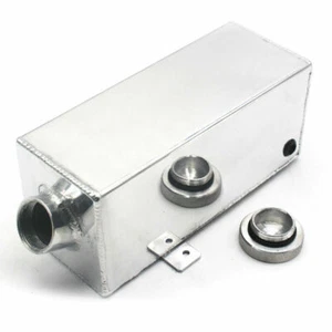 Universal 1.75 Litre Alloy Water Tank Intercooler Spray Water Bottle Washer &Cap - Picture 1 of 4