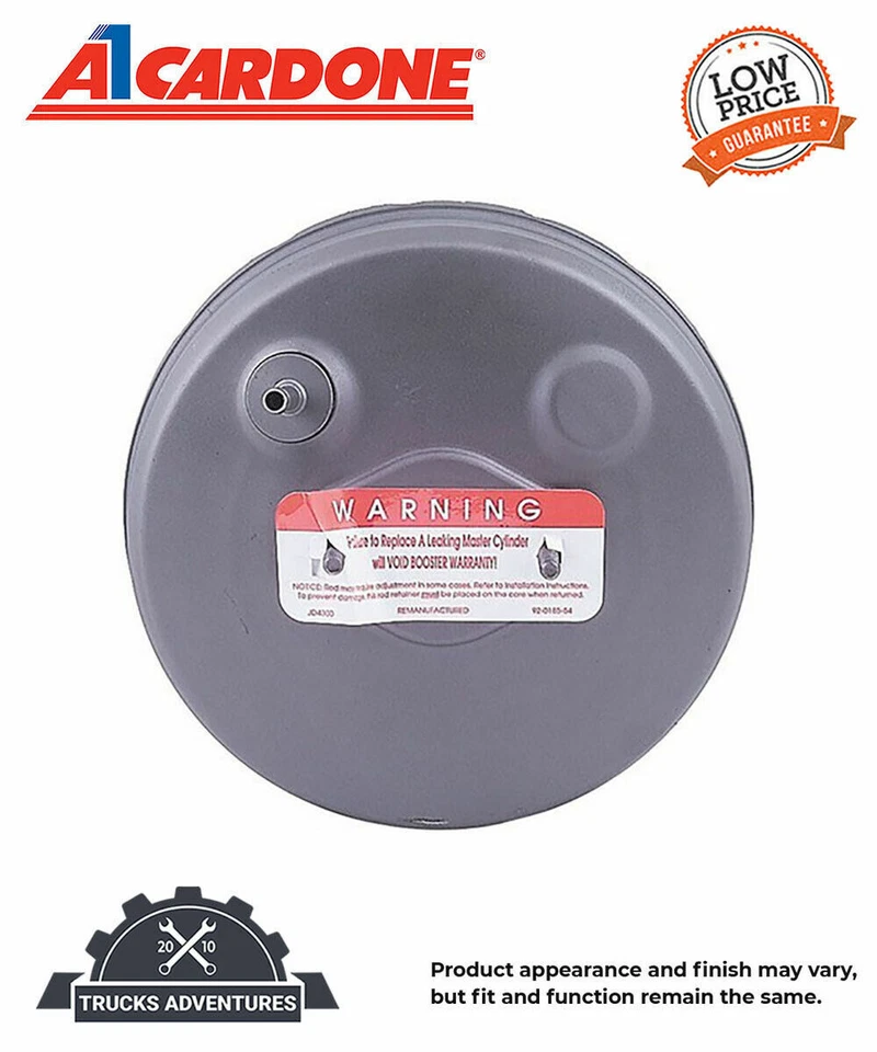Cardone Reman Power Brake Booster 53-4631 | Auto Pieza de alta calidad, Universal Fi Foto 1 de 4