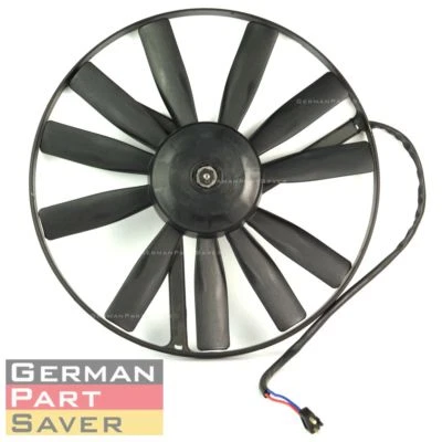 Radiator Auxiliary Cooling Fan Fits Mercedes-Benz 190D 190E 300SE 300SEL 560SL - Image 1 of 3