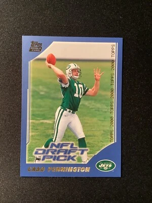 2000 Topps Chad Pennington Rookie Marshall New York Jets #387 - Image 1 of 4