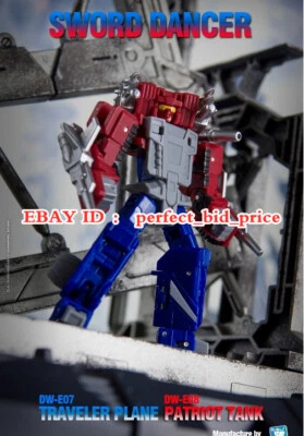 Nuevo Slamdance Dr. WU DW-E07-08 Autobot G1 Mini-Cassette Figura de Acción Robot Juguetes Foto 1 de 4