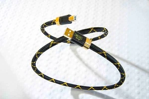 DH Labs Silver Sonic Mirage USB 1.5 meter High Performance USB Cable - Picture 1 of 2