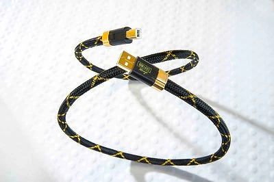 DH Labs Silver Sonic Mirage USB 1 meter High Performance USB Cable - Image 1 of 2