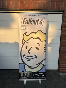 Fallout 4 Rollup Banner Neu Selten Rar - Bild 1 von 9
