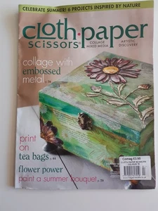 Stoffpapier Schere Magazin Mischtechnik Kunst Jul-Aug 2015 Ausgabe 61 - Bild 1 von 1