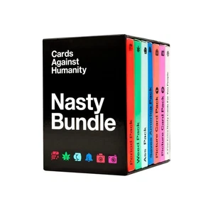 Cards against Humanity: Nasty Bundle • 6 Themed Packs + 10 New Cards - Picture 1 of 5