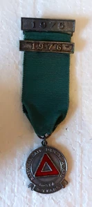 Vintage Medal RoSPA National safe driving award 5 years 1975 1976. - Picture 1 of 2