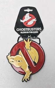 Ghostbusters 25th Anniversary Glow In The Dark Belt Buckle Bioworld NWT - Picture 1 of 5