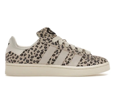 adidas Campus 00s Low Cream Leopard W - ID7041 - Image 1 of 4