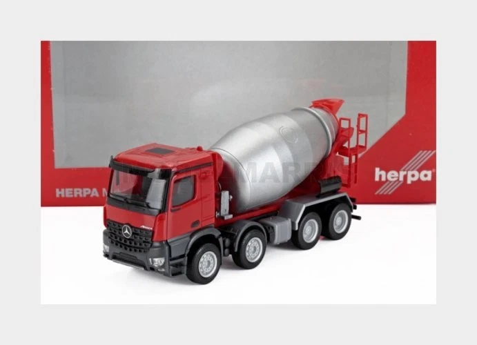 HERPA 319133 MERCEDES BENZ - AROCS 3423 BETONIERA TANKER CEMENT MIXER TRUCK 4-AS