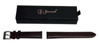 Jeereal Leather Watch Band Quick Release  20mm Wine/Oxblood Size: Long - Image 1 of 4