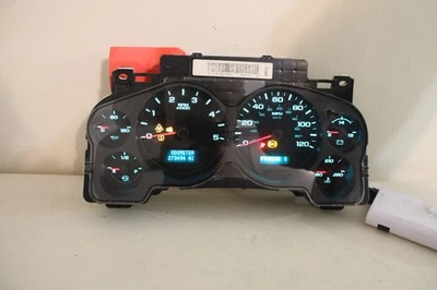 11 GMC SIERRA 2500 DIESEL INSTRUMENT GAUGE CLUSTER SPEEDO TACH 273,494 MILES - Image 1 of 4