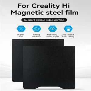 Double Sided PEI Sheet Magnetic Steel Bulid Plate for Creality Hi 3D Printer - Picture 1 of 11