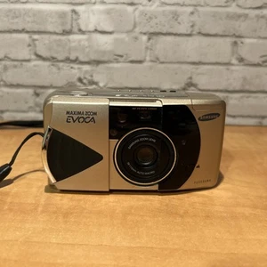 SAMSUNG Maxima Zoom Evoca 38-115mm 1:4.1 AF Panorama 35mm Film Camera - Picture 1 of 7