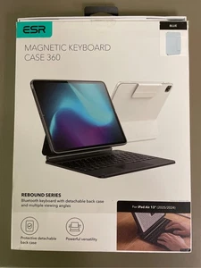 ESR iPad Air 13 Inch Case Keyboard (M3/M2, 2025/2024), Easy-Set Magnetic Stand 2 - Picture 1 of 2