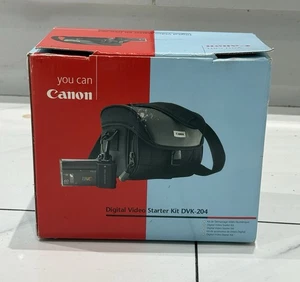 CANON DIGITAL VIDEO STARTER KIT DVK-204 CARRYING CASE + BATTERY BP-2L5 DVM 60 - Picture 1 of 5