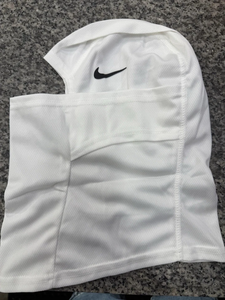 Nike Máscara de Esquí Pro Therma-Fit Blanco Capucha Hipercálida Foto 1 de 3