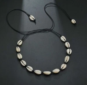 Collana conchiglia collana Kauri conchiglia surfista festival spiaggia conchiglia unisex - Foto 1 di 6