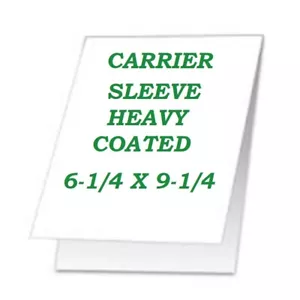 Laminating Carrier Sleeve For Laminator Pouches 5 PK 6-1/4 x 9-1/4 Coated, Heavy - Picture 1 of 1