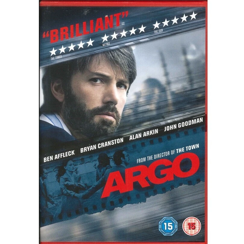 Argo (2012) DVD, Ben Affleck, Bryan Cranston, Alan Arkin [Region 2] - Image 1 of 1