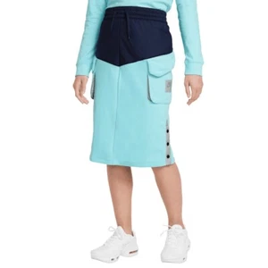 Nike Sportswear Thunder Blue/Light Smoke Grey DJ5751-437 Big Girl Size M - Picture 1 of 10