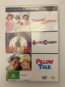 Pillow Talk & Sweet Charity & Thoroughly Modern Millie *GC* R2 3 4 | 3-Movie Set - Picture 1 of 9