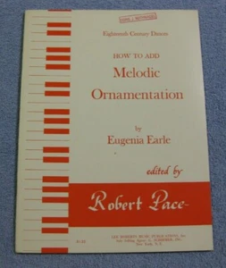 How To Add Melodic Ornamentation Eugenia Earle Robert Pace  - Picture 1 of 1