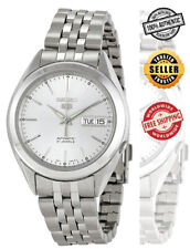 Seiko 5 Automatic SNKL15 SNKL15K1 See Through Day Date Stainless Steel Watch