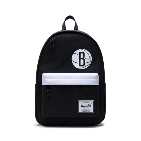 Herschel Supply Classic XL Brooklyn Nets Backpack NBA Black New with Tags Cover