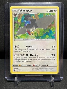 Staraptor 83/111 Rare Pokémon 2017 Crimson Invasion LP - Picture 1 of 1