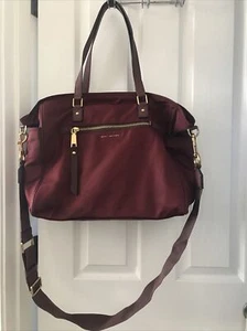 Marc Jacobs Port Trooper Nylon Tote / Baby Bag Changing Pad Long Strap 20x13x5” - Picture 1 of 12