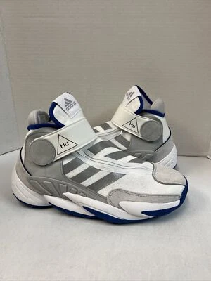 Adidas Pharrell x Crazy BYW HU White Royal 2020 Size 8.5 Brand New EF7215 - Image 1 of 4