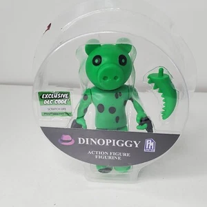 Piggy Dinopiggy Series 1 3.5" Action Figure Roblox Game Items Dinosaur DLC Code - Picture 1 of 5