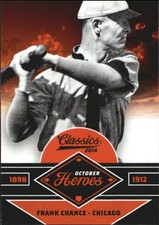 2014 Classics October Heroes Chicago Cubs Baseball Card #12 Frank Chance