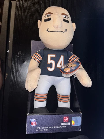 NFL BLEACHER CREATURES BRIAN URLACHER PLUSH CHICAGO BEARS 54 Cover