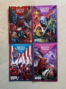 Devil's Reign completa da n.1 a 4 con n.1 variant PVC- PANINI COMICS MARVEL - Imagen 1 de 1