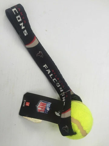 Atlanta Falcons NFL TENNIS BALL DOG TOY Tug Toss Cover