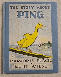 The Story About Ping By Marjorie Flack & Kurt Wiese Hardcover 1933 Weekly Reader - Bild 1 von 11