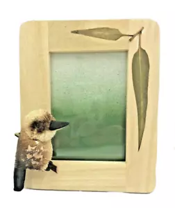 Picture Frame Australian Animal Decoration Gift Ornament Souvenir KOOKABURRA 15c - Picture 1 of 1