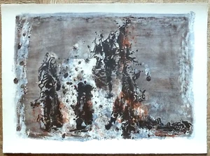 FATHWINTER - Litho, 1965, strukturelle In-Formation "PHER-PER" - Bild 1 von 3