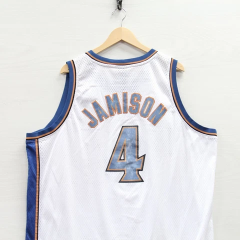 Antawn Jamison #4 Washington Wizards Reebok Swingman Jersey Size 3XL White NBA Cover