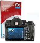 Atfolix 3X Película Protectora Para Ricoh Pentax K-1 Transparente