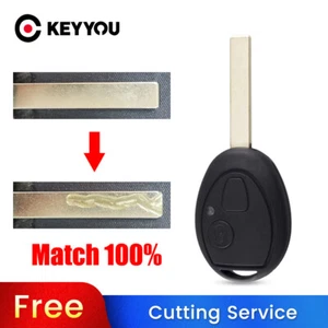 BLADE CUT by PHOTO Car Key Case For BMW MINI Cooper Clubman R Series 2002-2007 - Imagen 1 de 6
