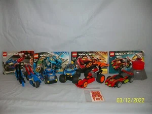 Lego set 8646 8668 8667 7967 4585 RACERS 5 sets 100% complete w/ instructions - Picture 1 of 10