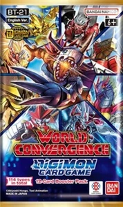 Digimon Juego de Cartas: World Convergence Booster Pack [BT-21] - Imagen 1 de 1