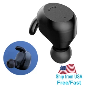 Bluetooth Headset In Ear Earphone Mini Earpiece Music Earbud with Microphone - Picture 1 of 12