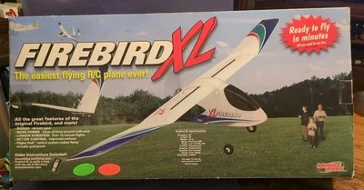 Vintage 2000 Hobby Zone Firebird XL R/C Airplane HBZ2000 RTF - Image 1 of 4