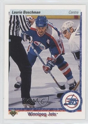 1990-91 Upper Deck French Laurie Boschman #103 - Image 1 of 2