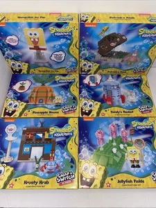 SpongeBob Schwammkopf Patrick’s Rock Snap And Switch Sets Krusty Pop Sandys + - Bild 1 von 18